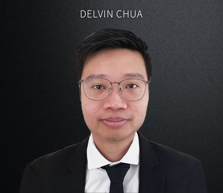 delvin black text background